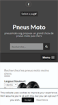 Mobile Screenshot of pneusmoto.org